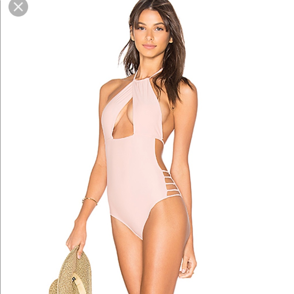 Tularosa Haven one piece in pale pink size small